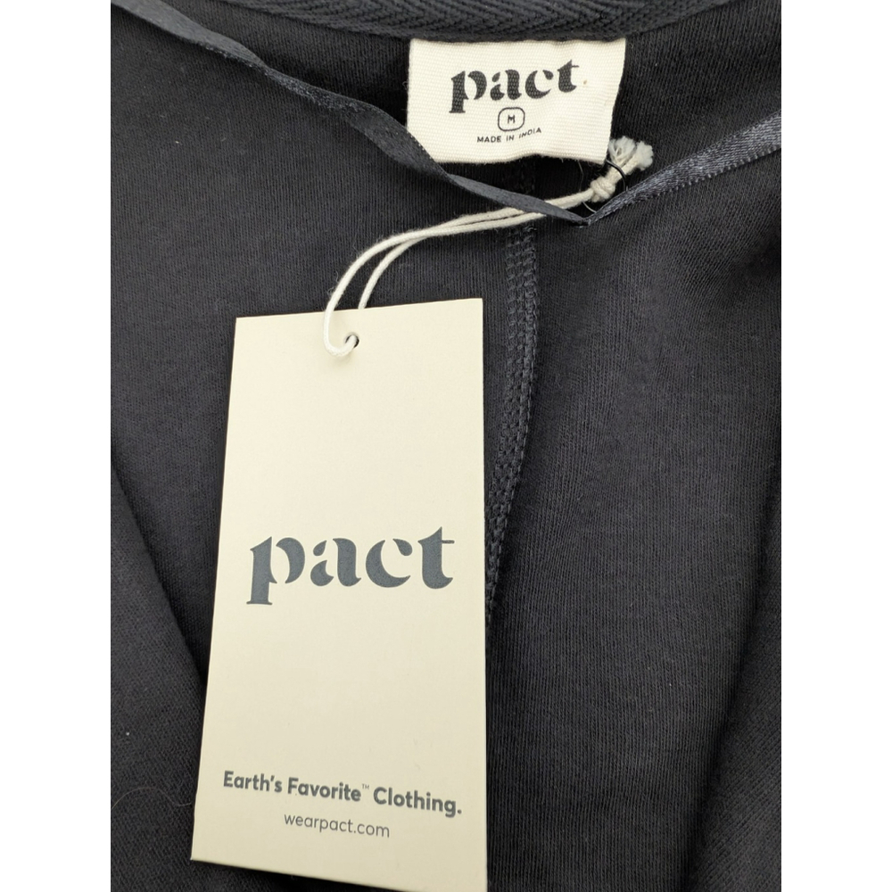 NWT Pact Airplane Relaxed Blazer Cardigan Sz M 100% Organic Travel Comfort - Picture 6 of 10
